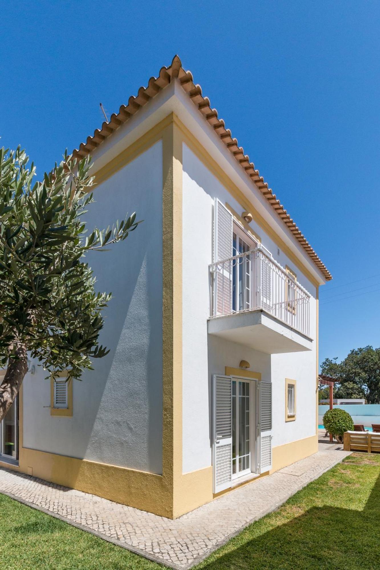 Yellow House Aldeia do Meco Luaran gambar